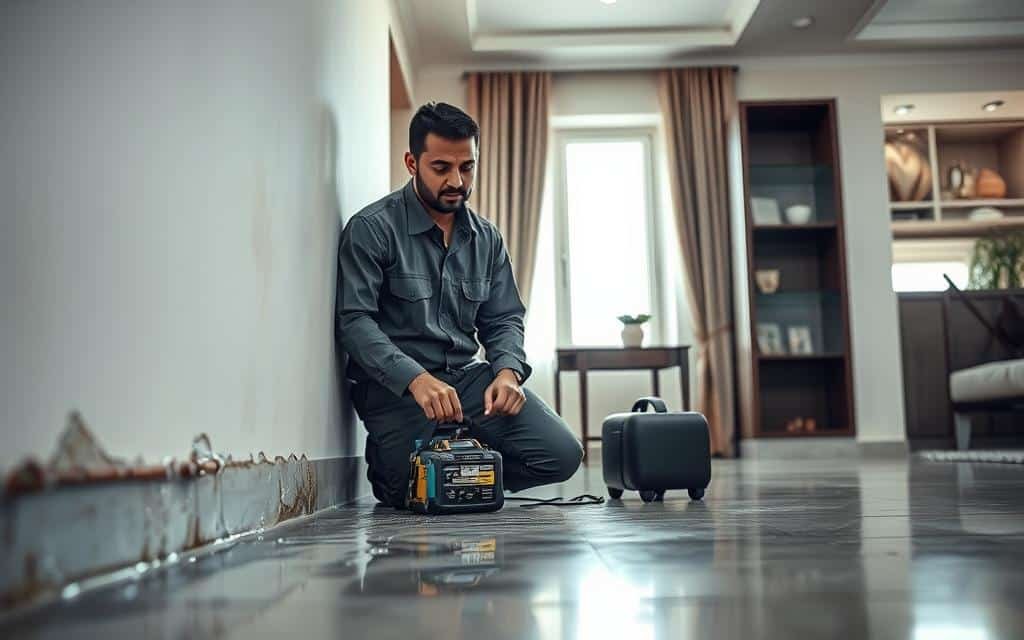 كشف تسربات حي العزيزية بجدة