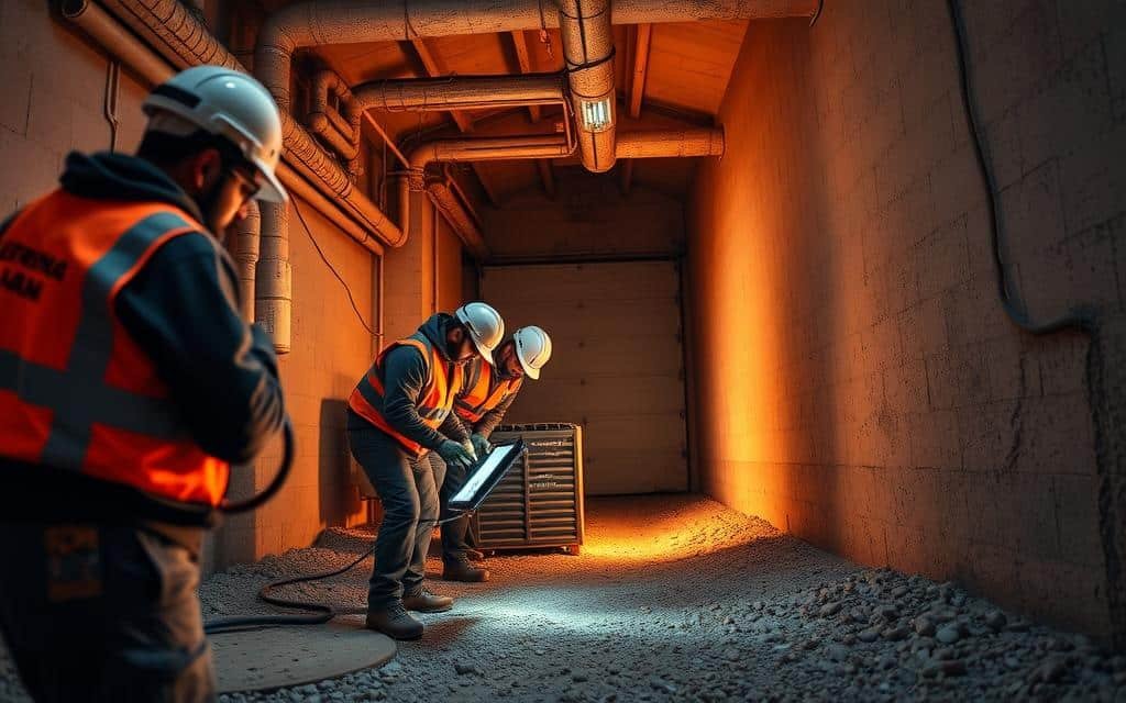 كشف تسربات حي الرحـاب بجدة