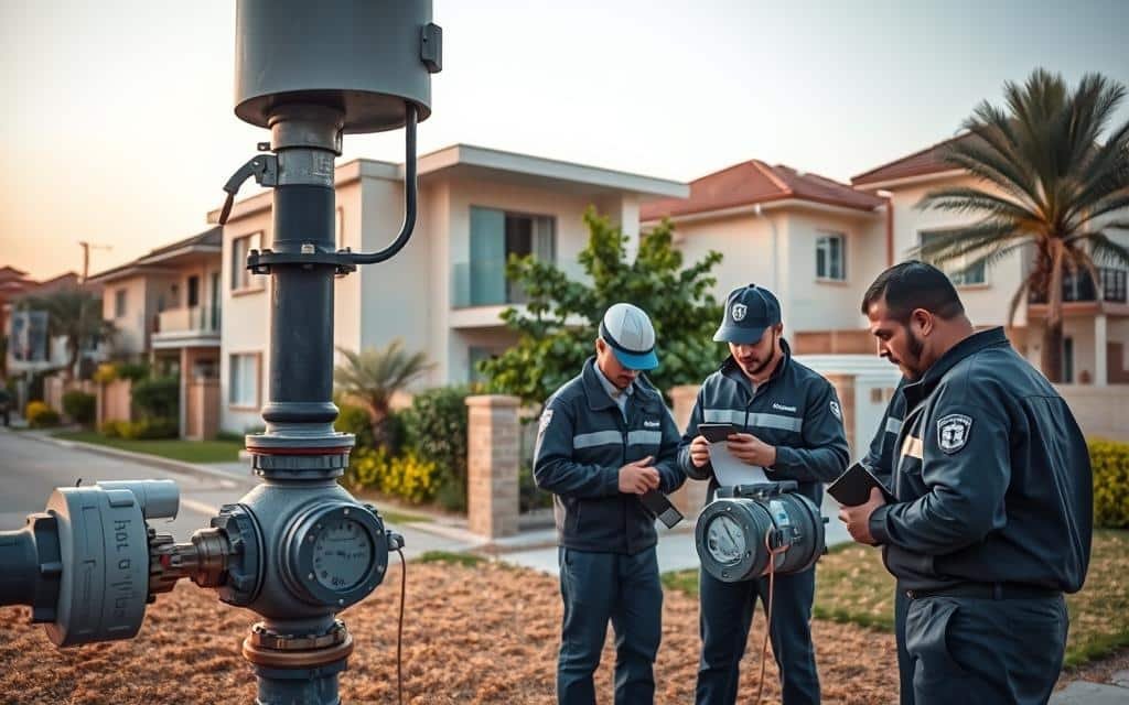 كشف تسربات حي البغدادية بجدة