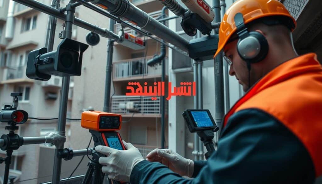 كشف تسريبات العمارية بجدة