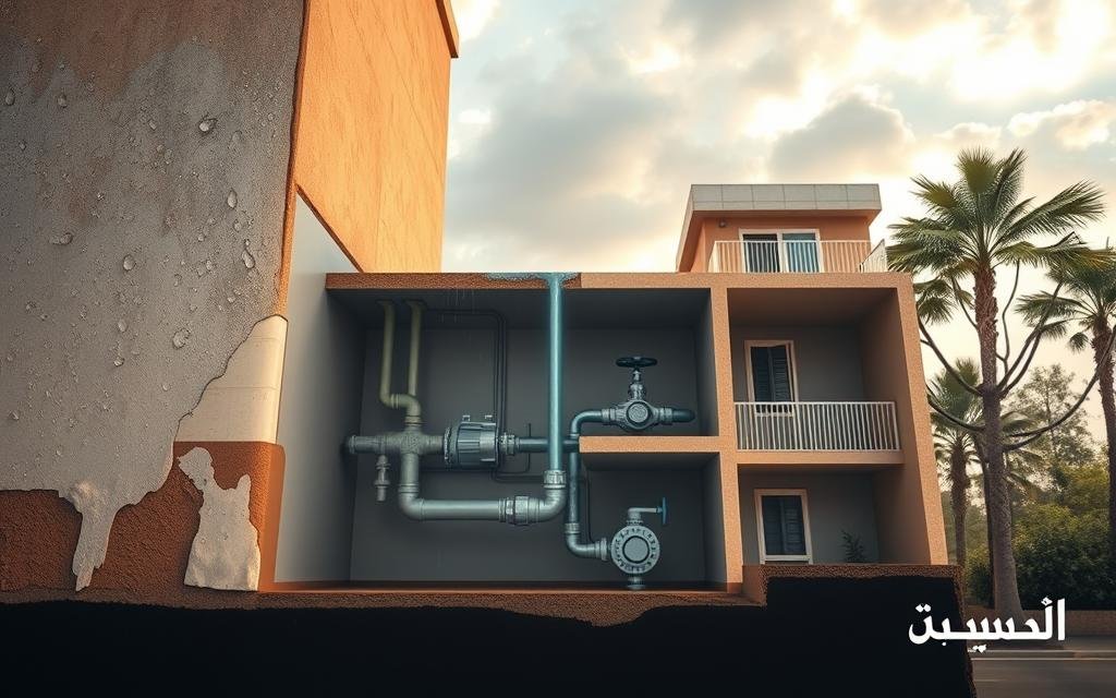 كشف تسربات الخزانات الأرضية فى جدة